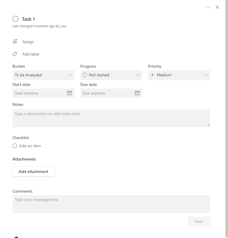 Planner Task